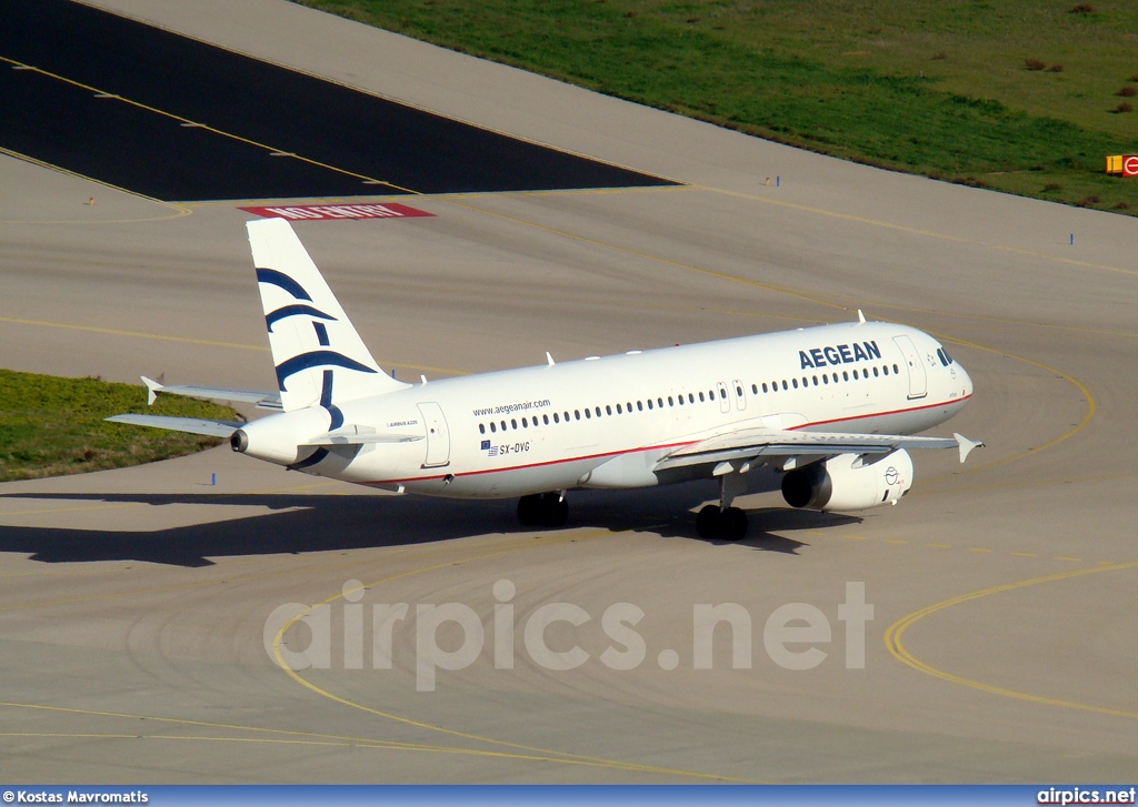 SX-DVG, Airbus A320-200, Aegean Airlines