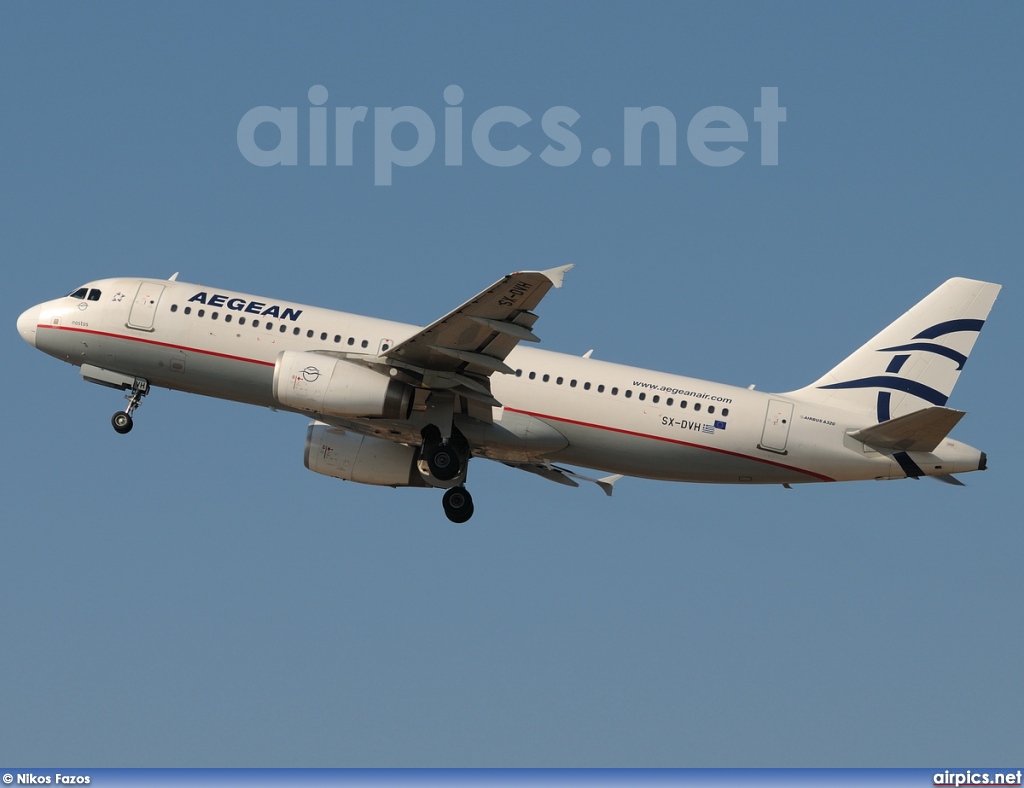 SX-DVH, Airbus A320-200, Aegean Airlines