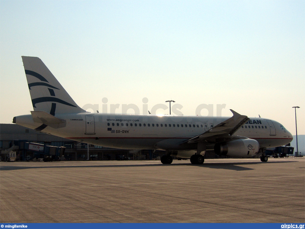 SX-DVH, Airbus A320-200, Aegean Airlines