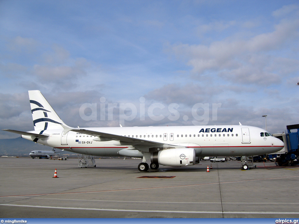 SX-DVJ, Airbus A320-200, Aegean Airlines