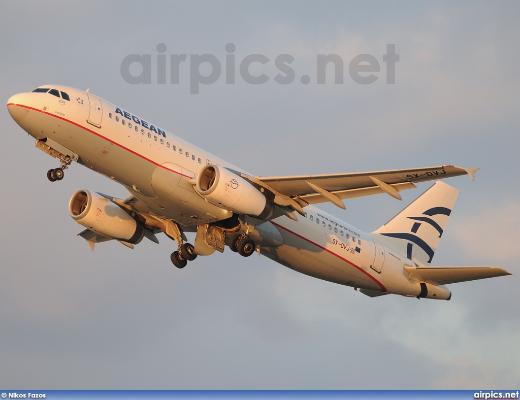 SX-DVJ, Airbus A320-200, Aegean Airlines