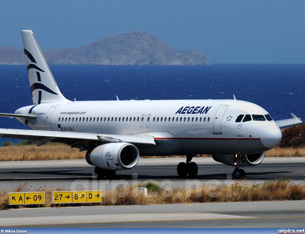 SX-DVJ, Airbus A320-200, Aegean Airlines