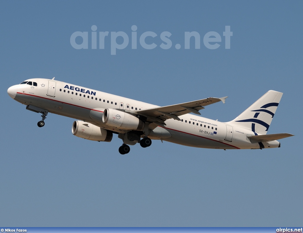 SX-DVJ, Airbus A320-200, Aegean Airlines