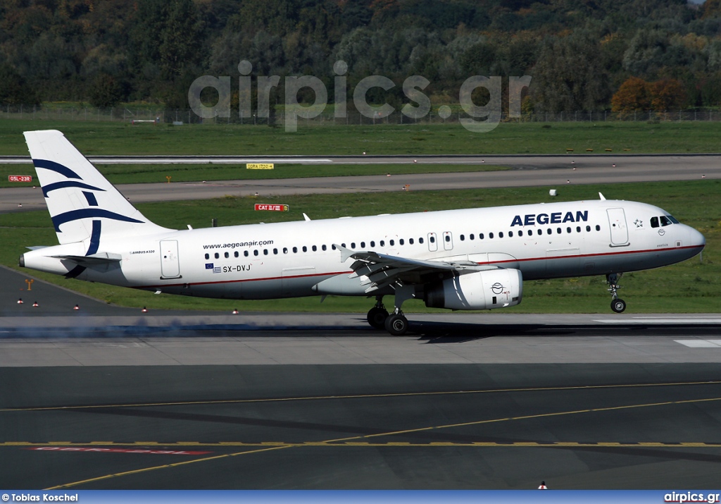 SX-DVJ, Airbus A320-200, Aegean Airlines