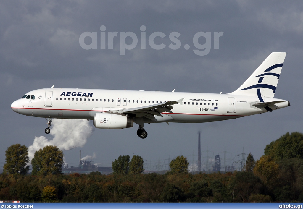 SX-DVJ, Airbus A320-200, Aegean Airlines