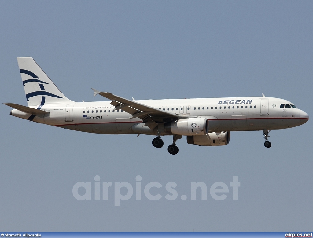 SX-DVJ, Airbus A320-200, Aegean Airlines