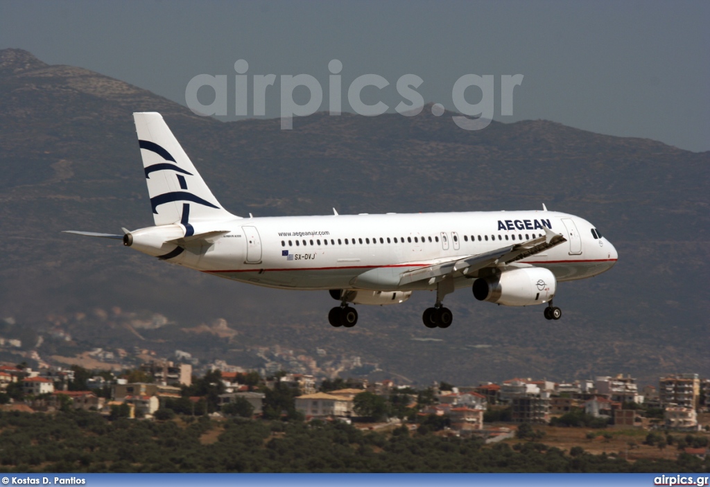 SX-DVJ, Airbus A320-200, Aegean Airlines