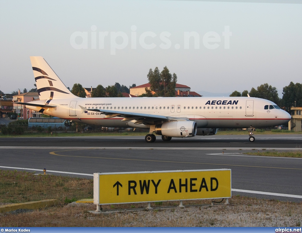 SX-DVJ, Airbus A320-200, Aegean Airlines