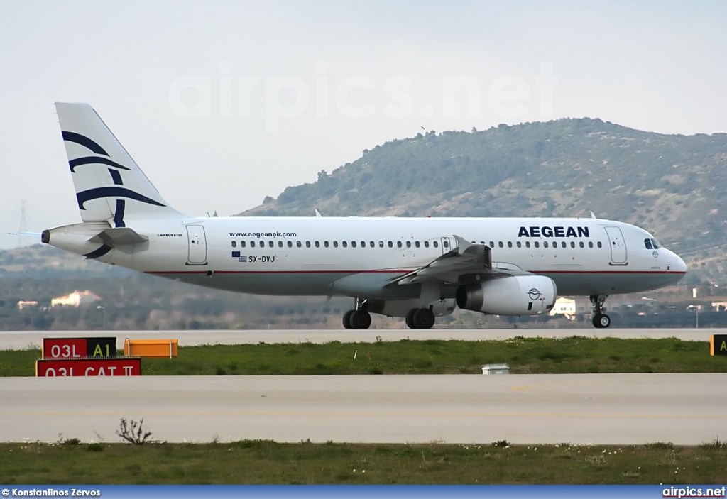 SX-DVJ, Airbus A320-200, Aegean Airlines