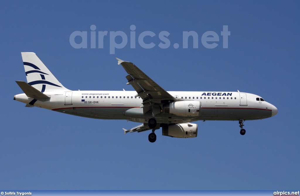 SX-DVK, Airbus A320-200, Aegean Airlines