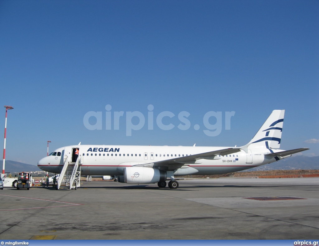 SX-DVK, Airbus A320-200, Aegean Airlines