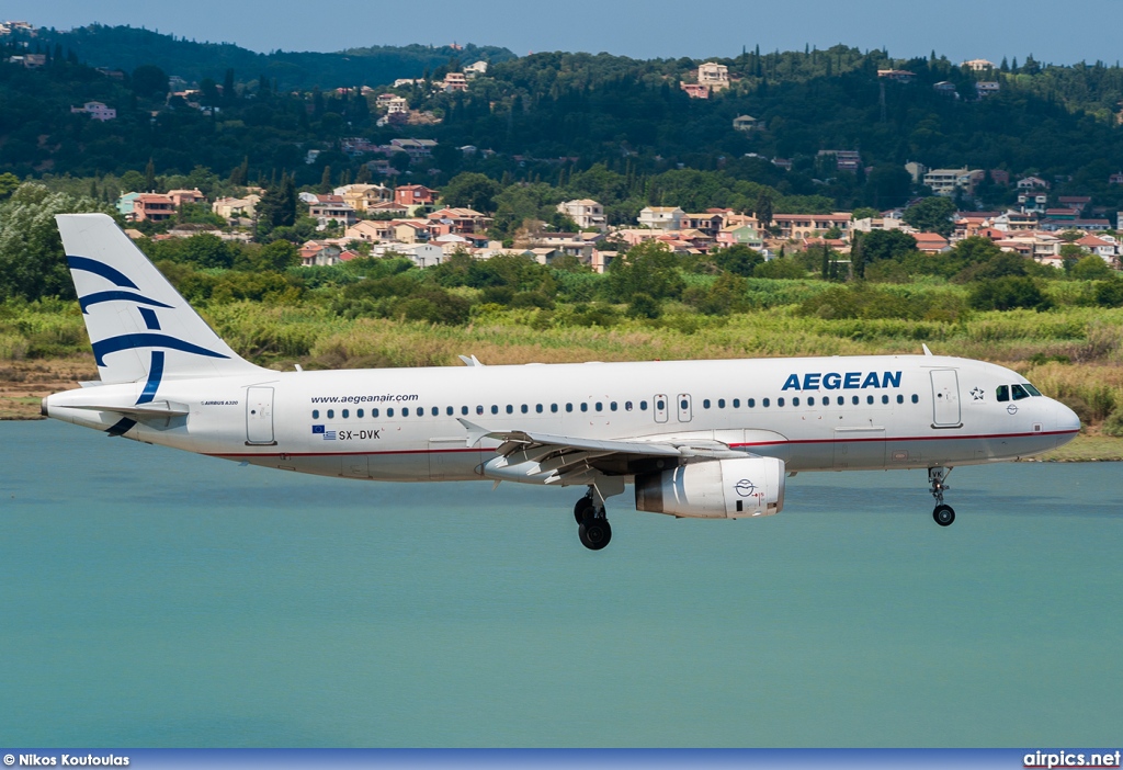 SX-DVK, Airbus A320-200, Aegean Airlines