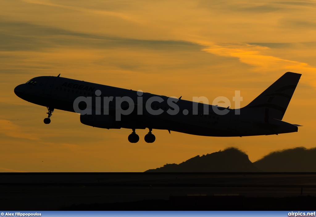 SX-DVK, Airbus A320-200, Aegean Airlines