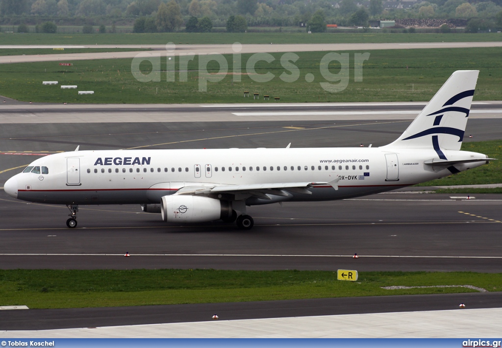 SX-DVK, Airbus A320-200, Aegean Airlines