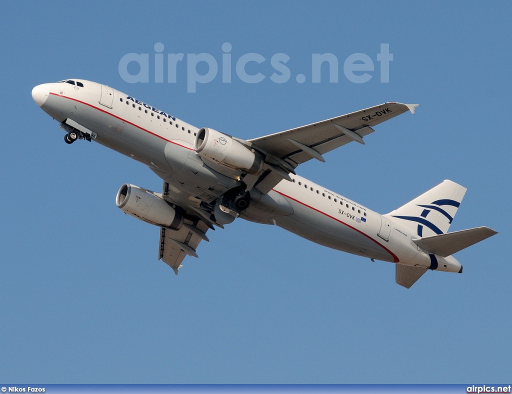 SX-DVK, Airbus A320-200, Aegean Airlines