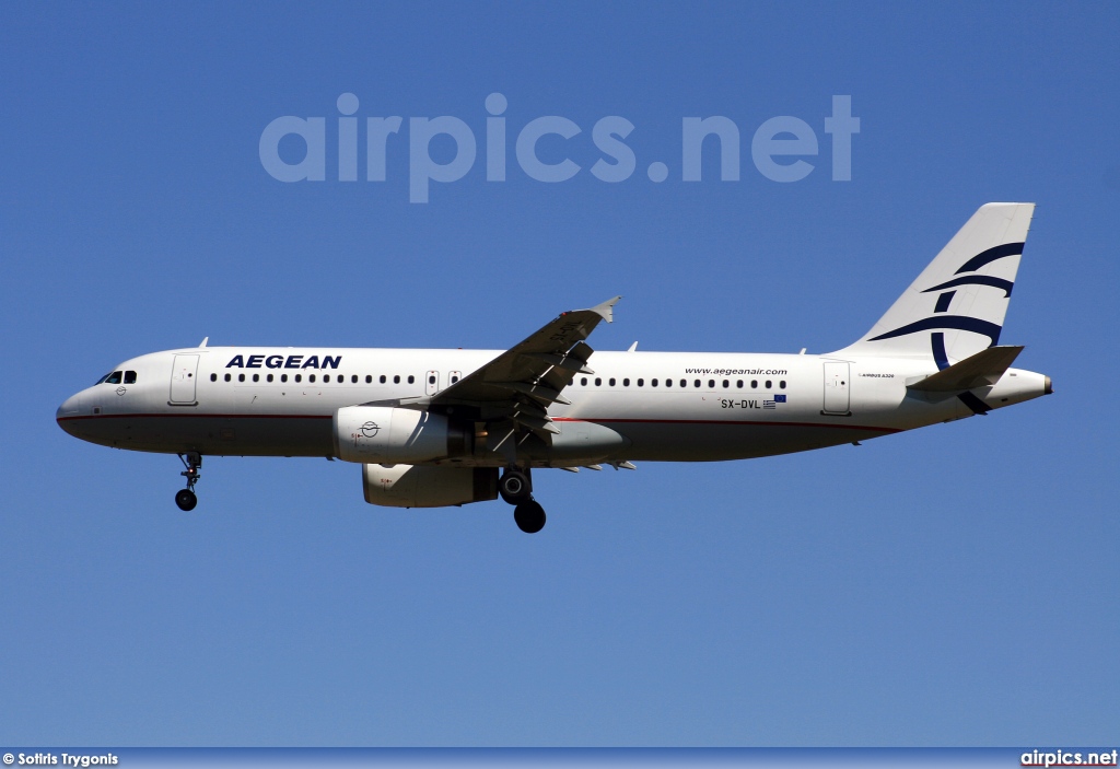 SX-DVL, Airbus A320-200, Aegean Airlines