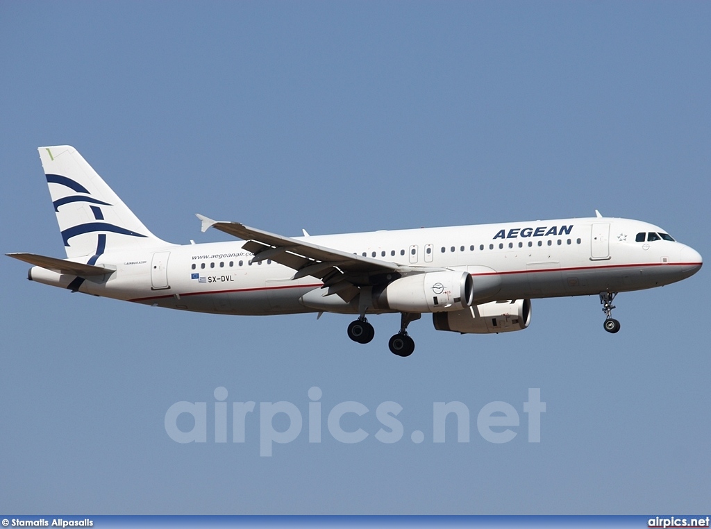 SX-DVL, Airbus A320-200, Aegean Airlines