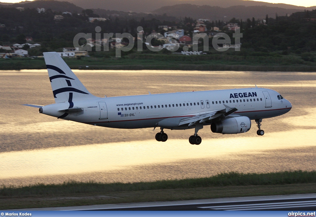 SX-DVL, Airbus A320-200, Aegean Airlines