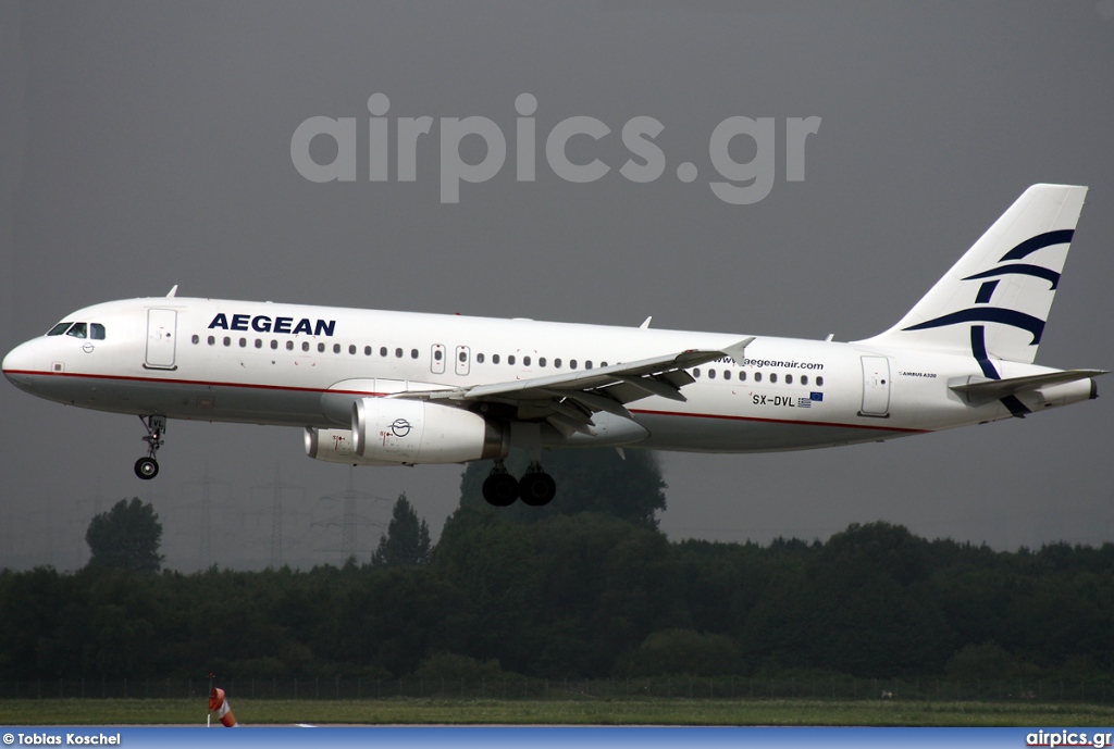 SX-DVL, Airbus A320-200, Aegean Airlines