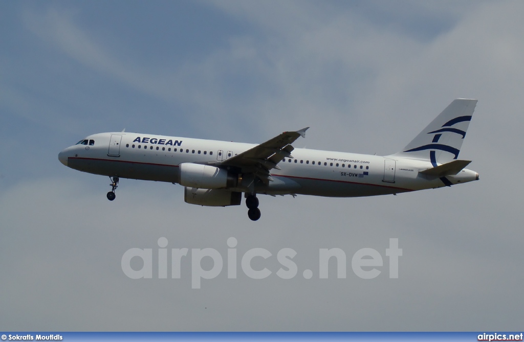 SX-DVM, Airbus A320-200, Aegean Airlines