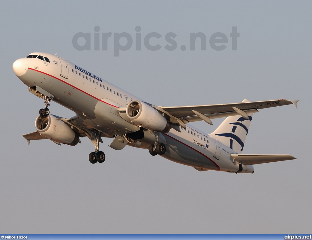 SX-DVM, Airbus A320-200, Aegean Airlines