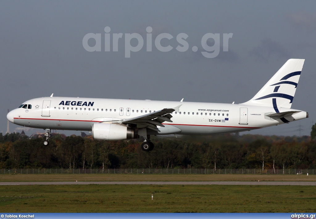 SX-DVM, Airbus A320-200, Aegean Airlines