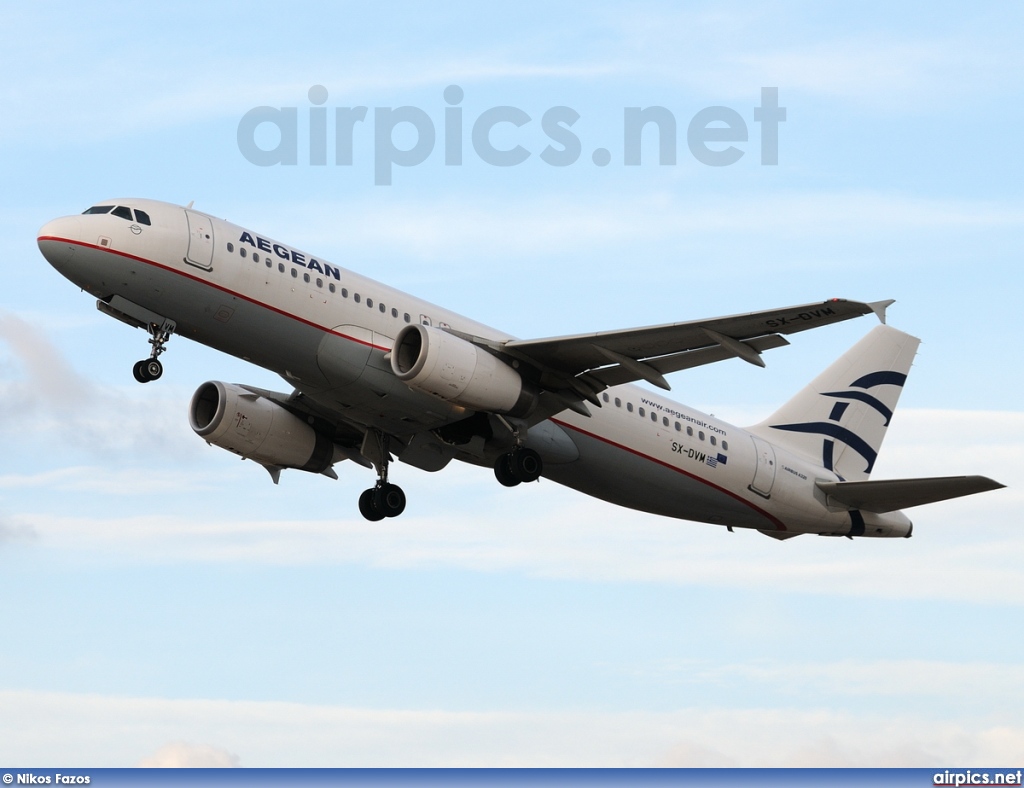 SX-DVM, Airbus A320-200, Aegean Airlines