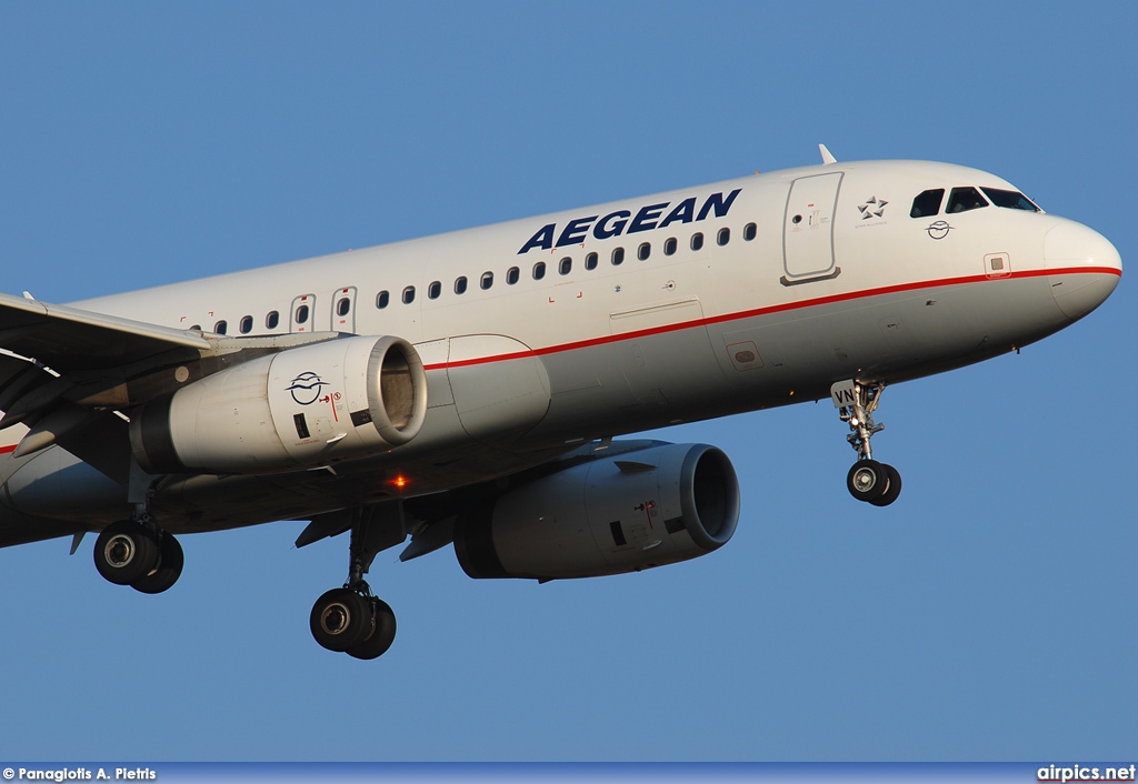 SX-DVN, Airbus A320-200, Aegean Airlines