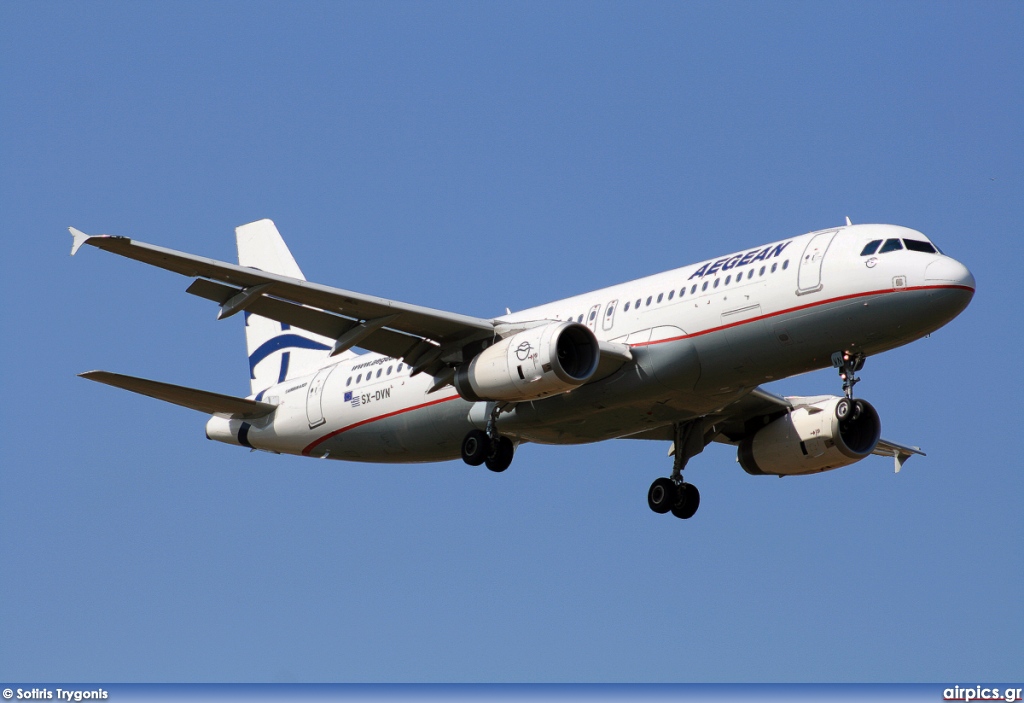 SX-DVN, Airbus A320-200, Aegean Airlines