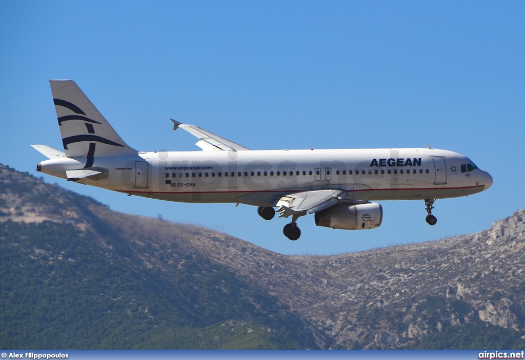 SX-DVN, Airbus A320-200, Aegean Airlines