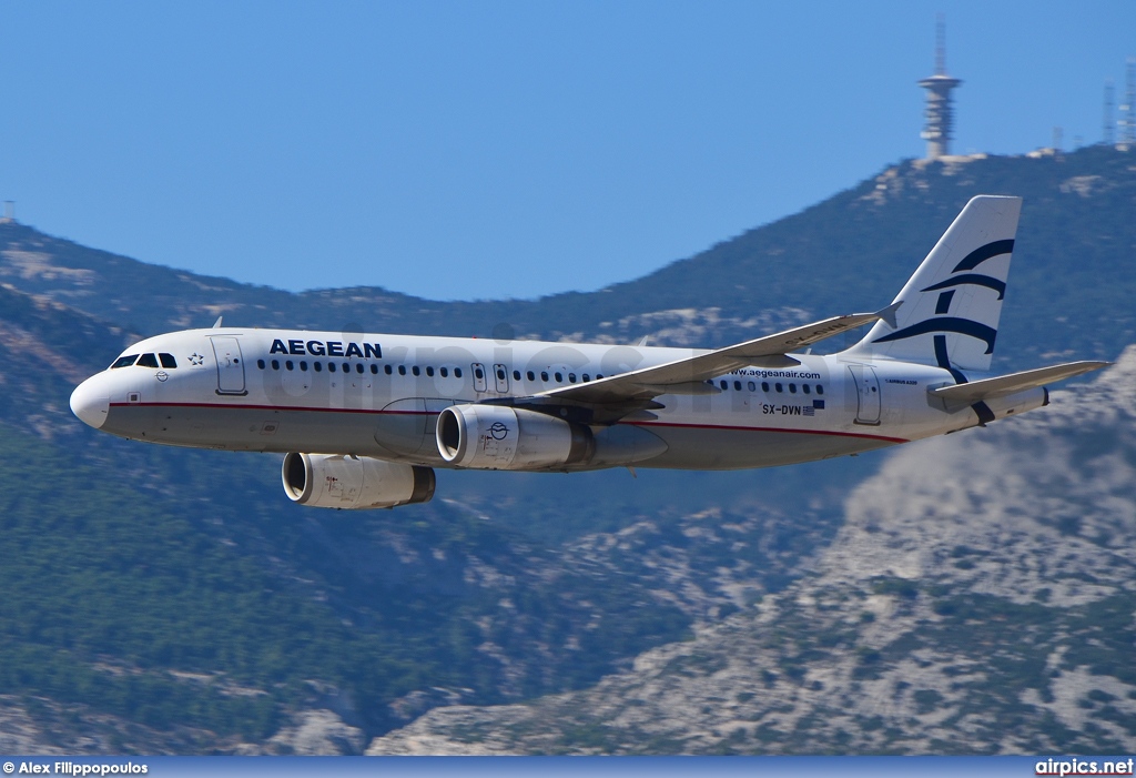 SX-DVN, Airbus A320-200, Aegean Airlines