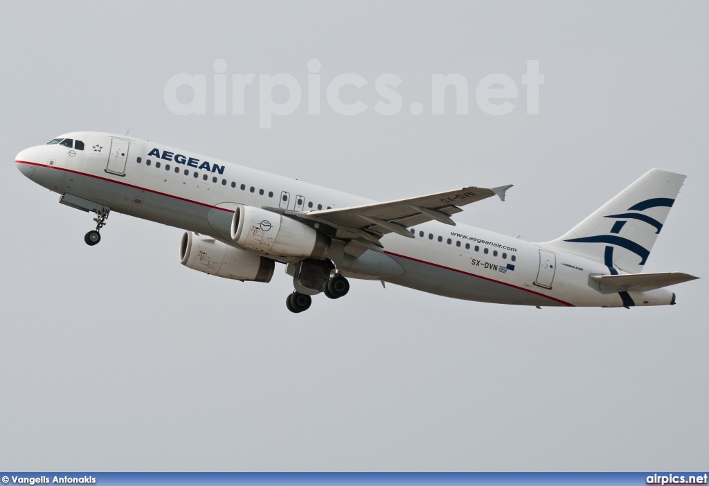 SX-DVN, Airbus A320-200, Aegean Airlines