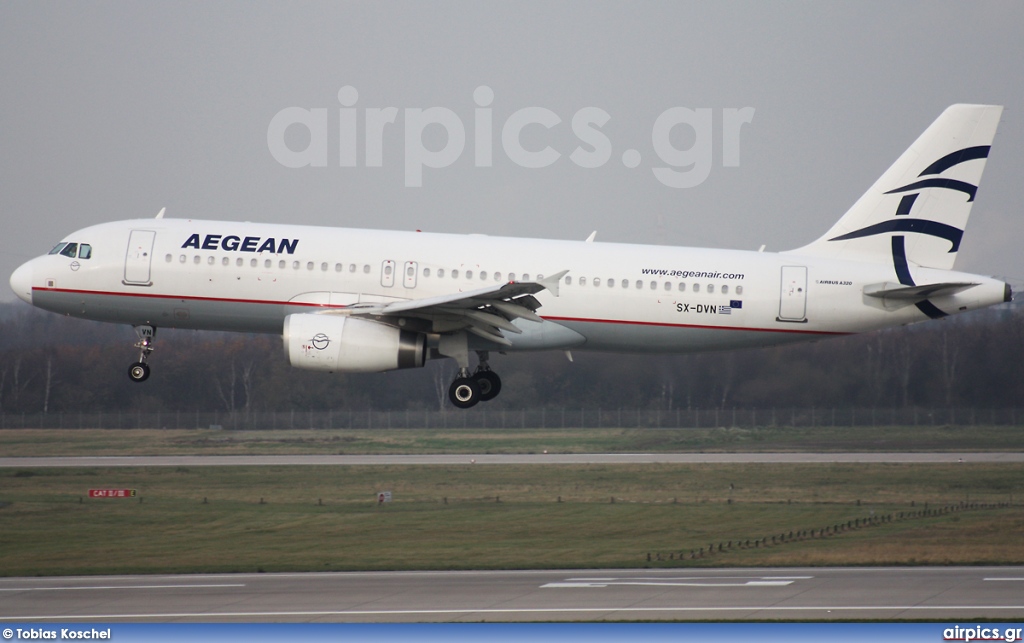 SX-DVN, Airbus A320-200, Aegean Airlines