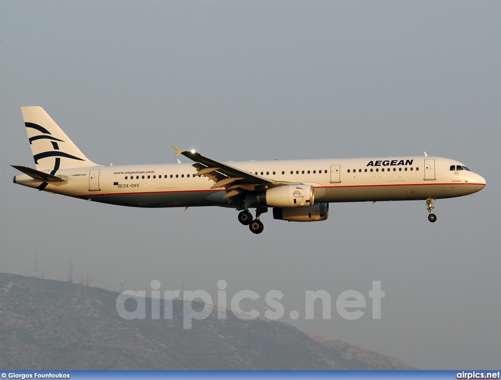 SX-DVO, Airbus A321-200, Aegean Airlines