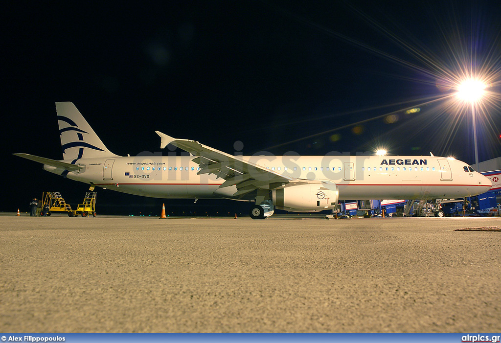 SX-DVO, Airbus A321-200, Aegean Airlines