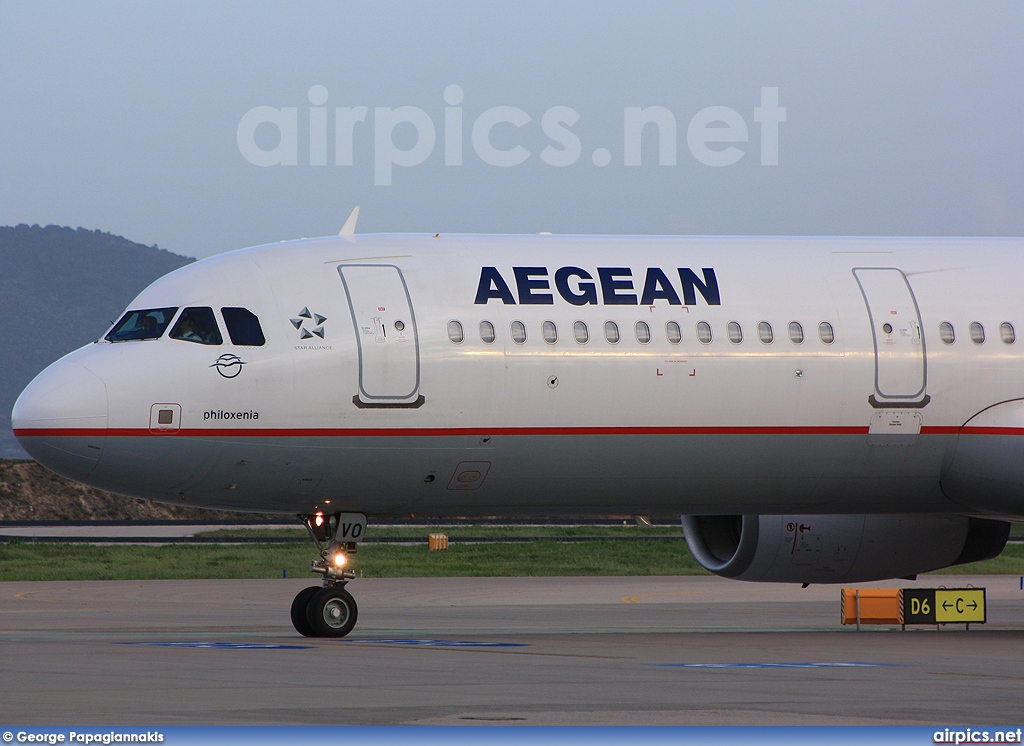 SX-DVO, Airbus A321-200, Aegean Airlines