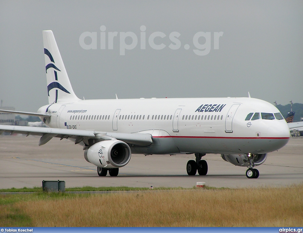 SX-DVO, Airbus A321-200, Aegean Airlines