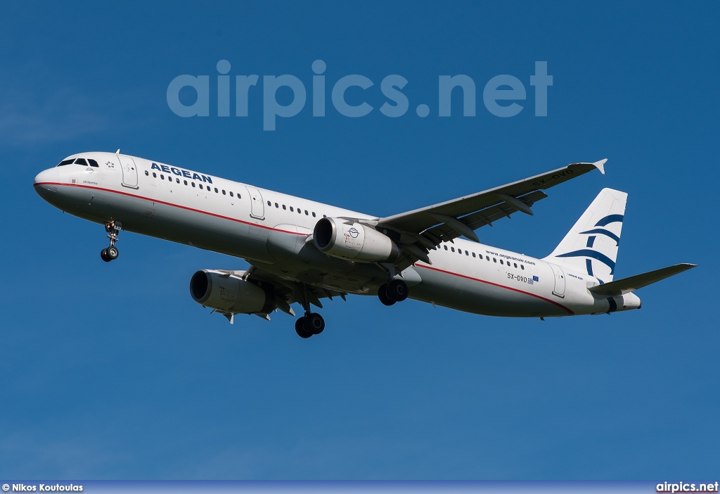 SX-DVO, Airbus A321-200, Aegean Airlines