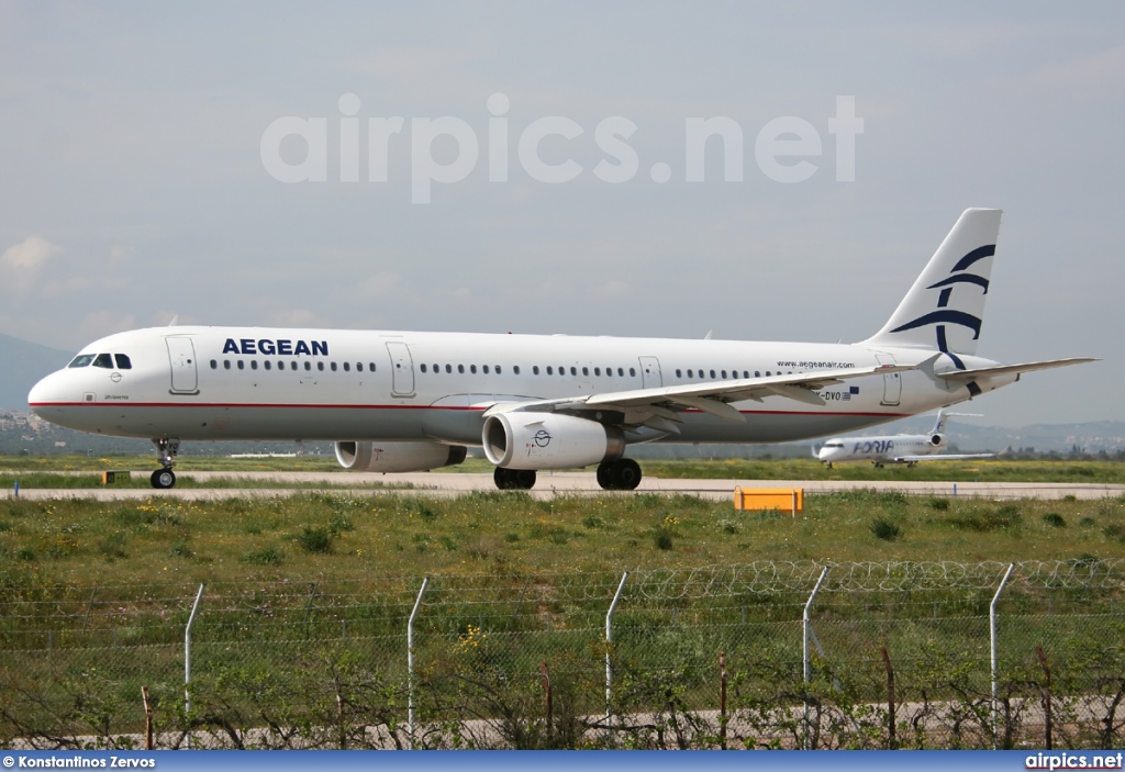 SX-DVO, Airbus A321-200, Aegean Airlines