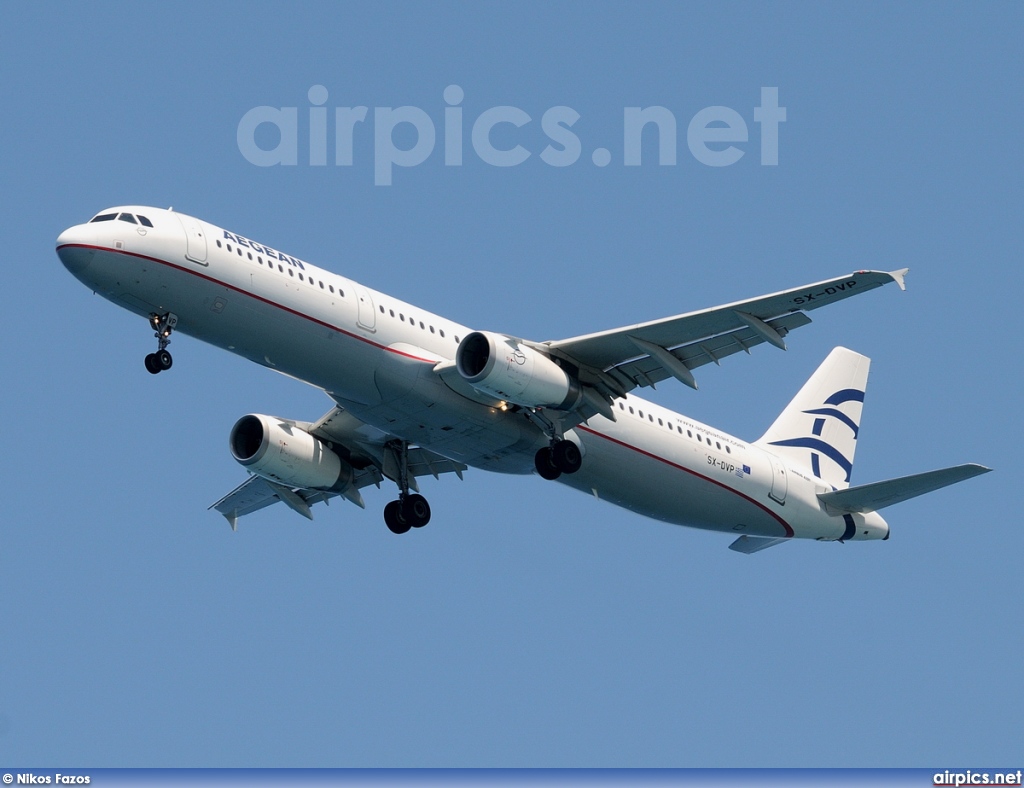 SX-DVP, Airbus A321-200, Aegean Airlines