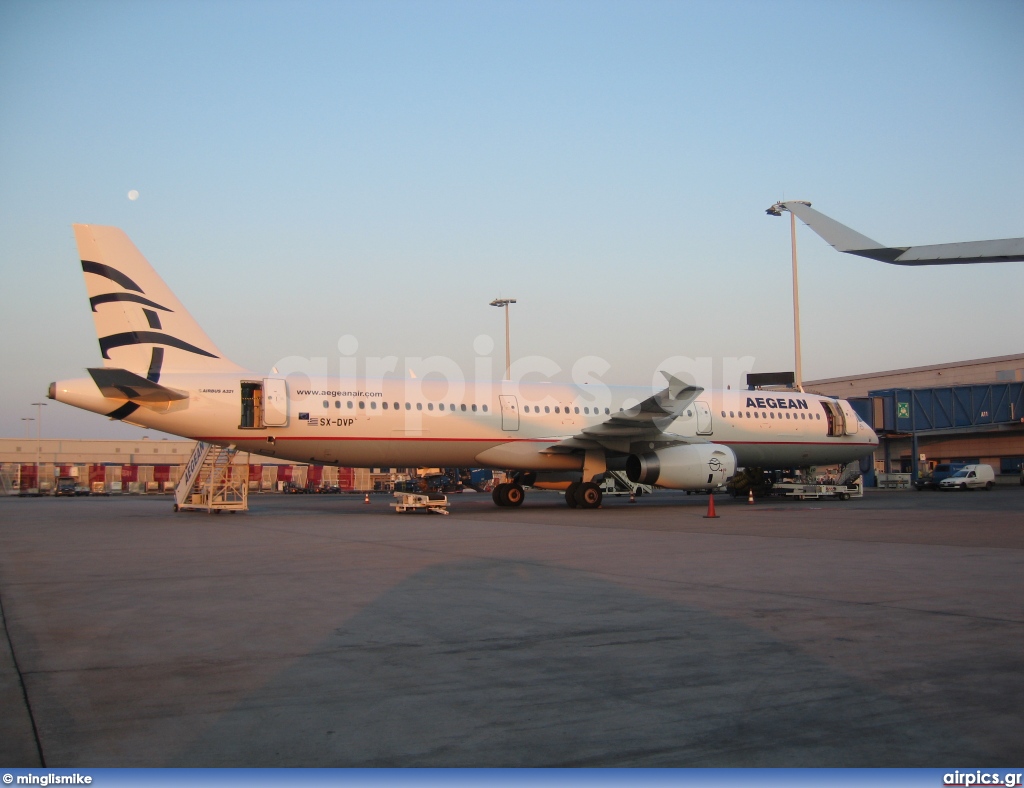 SX-DVP, Airbus A321-200, Aegean Airlines