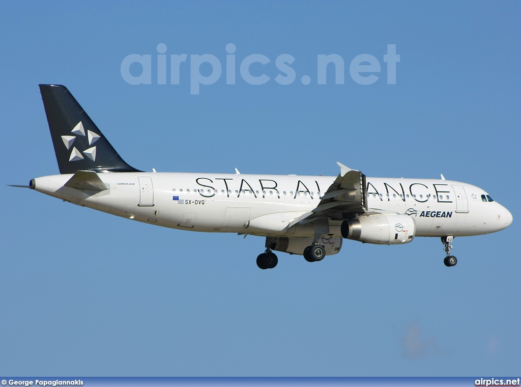 SX-DVQ, Airbus A320-200, Aegean Airlines