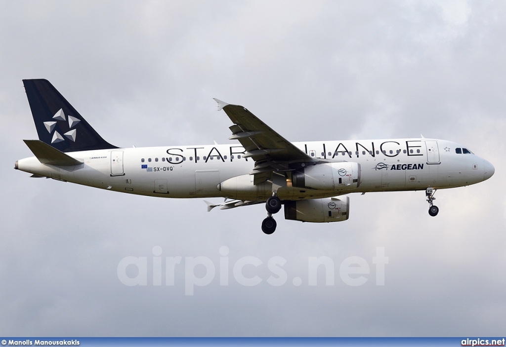 SX-DVQ, Airbus A320-200, Aegean Airlines