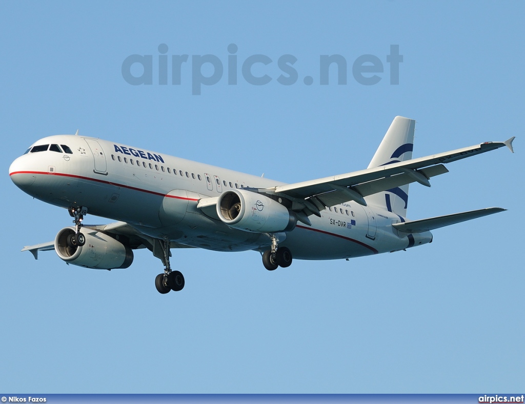 SX-DVR, Airbus A320-200, Aegean Airlines