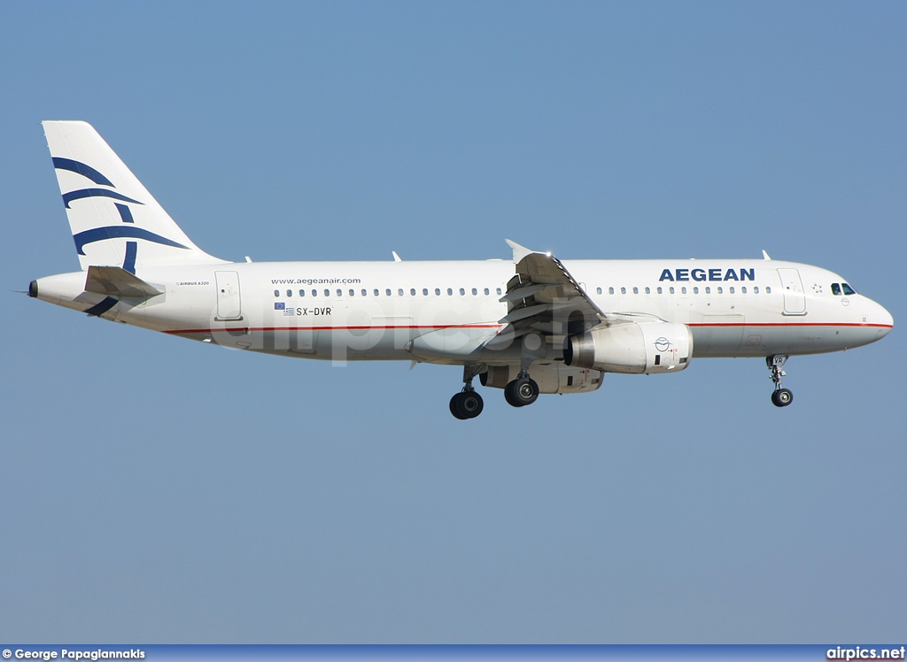 SX-DVR, Airbus A320-200, Aegean Airlines