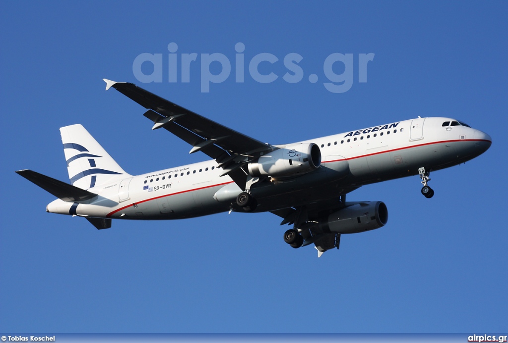 SX-DVR, Airbus A320-200, Aegean Airlines