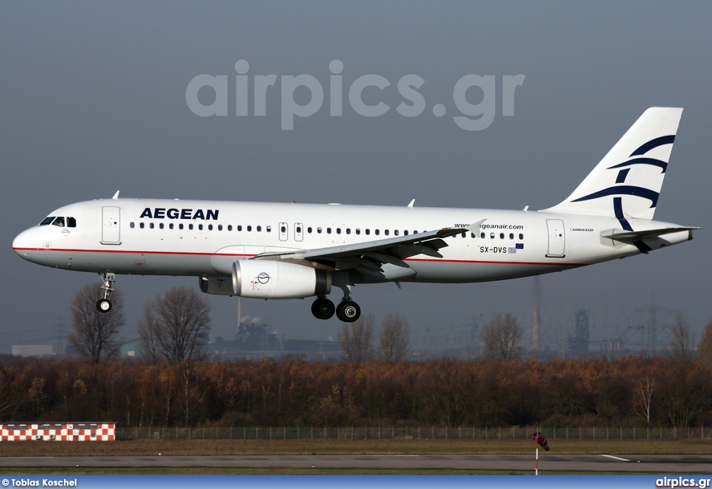 SX-DVS, Airbus A320-200, Aegean Airlines