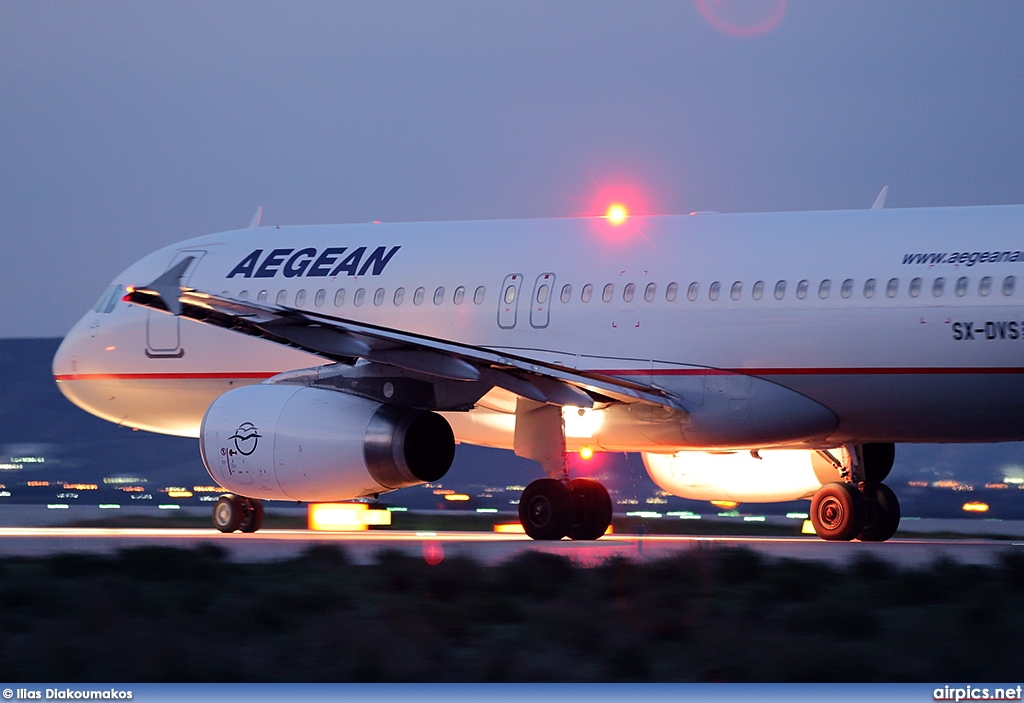 SX-DVS, Airbus A320-200, Aegean Airlines