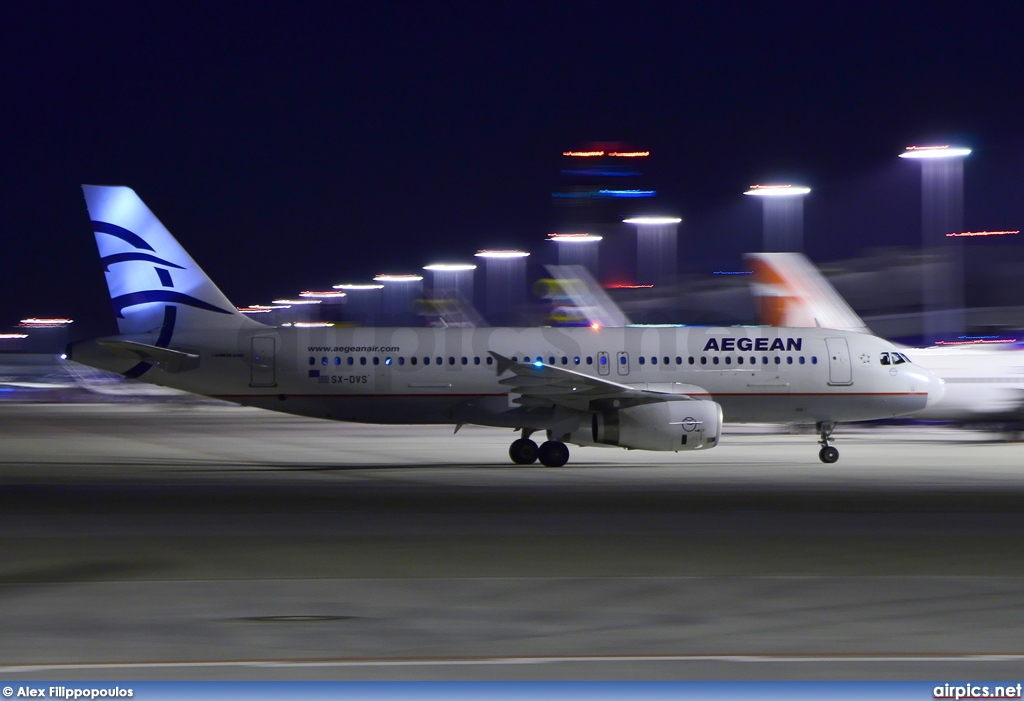 SX-DVS, Airbus A320-200, Aegean Airlines