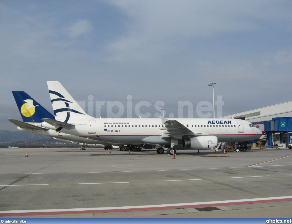 SX-DVS, Airbus A320-200, Aegean Airlines